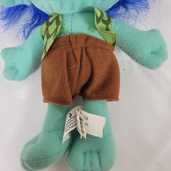 Dreamworks Trolls Branch Blue 12 Inch Plush Stuffed Animal Toy - Picture 5 of 7